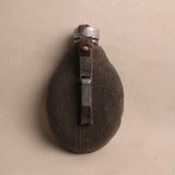Vintage Suede Flask