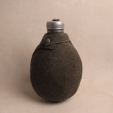 Vintage Suede Flask