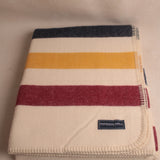 Frontier Wool Throw Blanket
