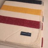 Frontier Wool Throw Blanket