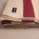 Frontier Wool Throw Blanket