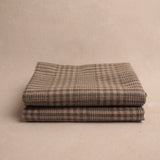 Plaid Dusty Olive Green Towel