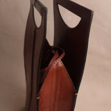 Genuine Leather Wine Holder