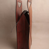 Genuine Leather Wine Holder