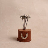 Equestrian Cheese Pick Set