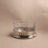Nut Bowl Hatched Glass