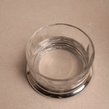 Nut Bowl Hatched Glass