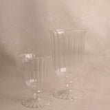 Urma Ribbed Footed Vase