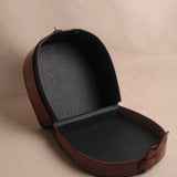 Vintage Leather Horseshoe Holder