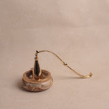 Hinged Brass Candle Snuffer