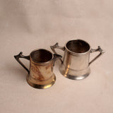 Silver Nordic Sugar & Cream Set
