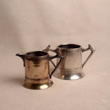 Silver Nordic Sugar & Cream Set