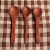 Wooden Carved Spoon Set