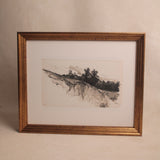 On the Cliffs Framed Art