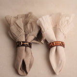Leather Horse Bit Napkin Ring