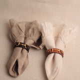 Leather Horse Bit Napkin Ring