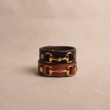 Leather Horse Bit Napkin Ring