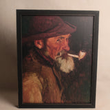 The Pipe Man Framed Art