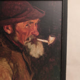 The Pipe Man Framed Art