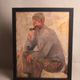 Gentleman Out Back Framed Art