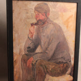 Gentleman Out Back Framed Art