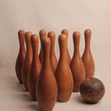 Vintage Bowling Pin Set