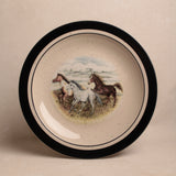 The Speckled Dinning Bowl | Running Horses