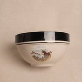 The Speckled Dinnerware Bowl | Running Horses