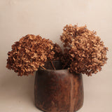 Vintage Hand-Carved Wooden Vessel