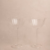 Cosmo Coupe Glass Set of Two