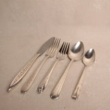 Vintage Hotel Silver 5-piece Flatware Set