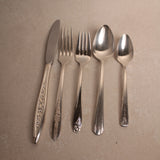 Vintage Hotel Silver 5-piece Flatware Set