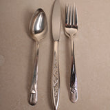 Vintage Hotel Silver 5-piece Flatware Set