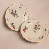 Vintage China Appetizer Plate Set