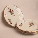 Vintage China Appetizer Plate Set