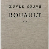 Rouault, Oeuvre Grave - Vintage Coffee Table Book