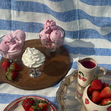 Ceramic Strawberry Appetizer Plate