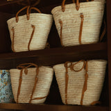 Handwoven French Market Basket