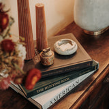 Fluted Pillar Beeswax Candle