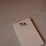 Prancing Horse Thinking Card